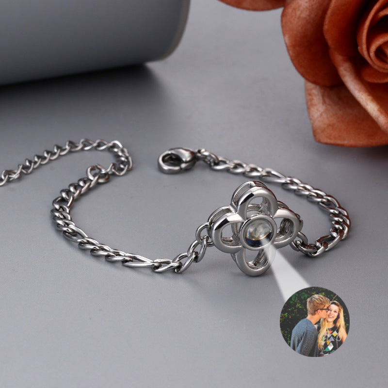 Personalized Photo Projection Bracelet Jewelry