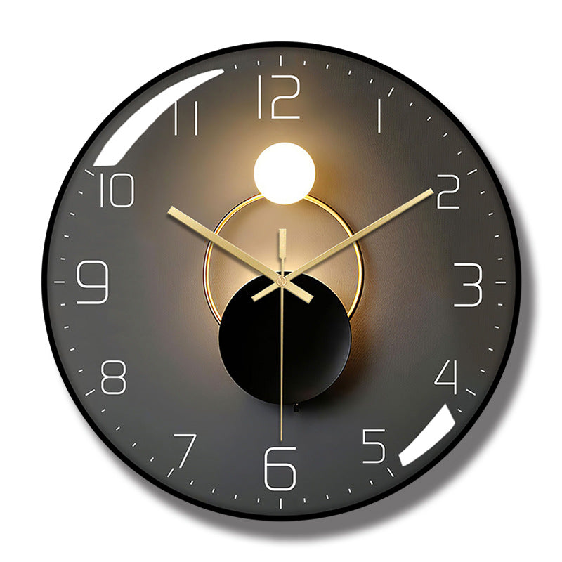 Nordic Silent Wall Clock 12 Inches