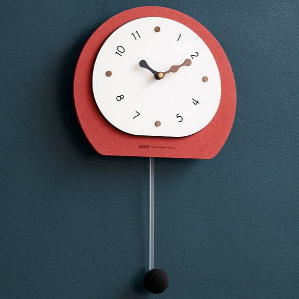 Nordic Pendulum Wall Décor Clock for Living Room