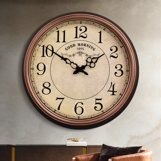 Loforay™ Antique Style Nordic Silent Wall Deco Clock