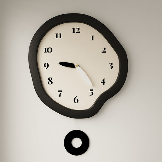 Creative Odd Shaped Analog Wall Clock