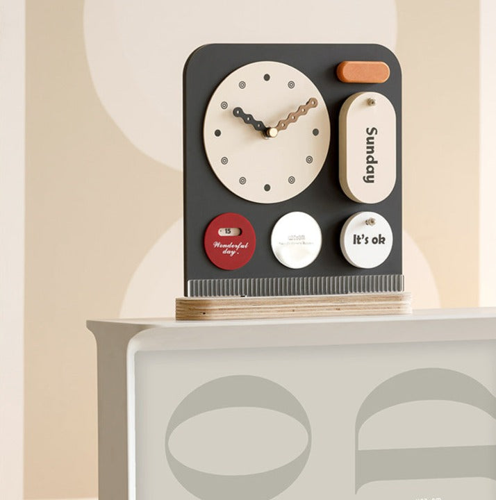Modern Home Decoration Desktop Clock for Living Room