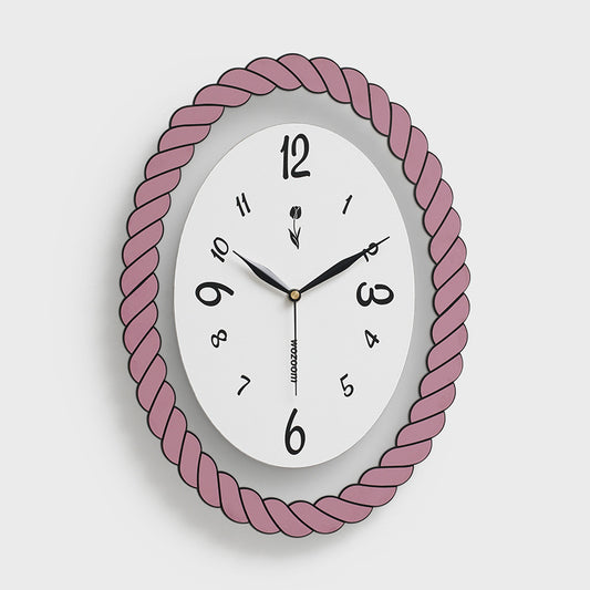 Loforay™ Modern Oval Wall Deco Silent Clock