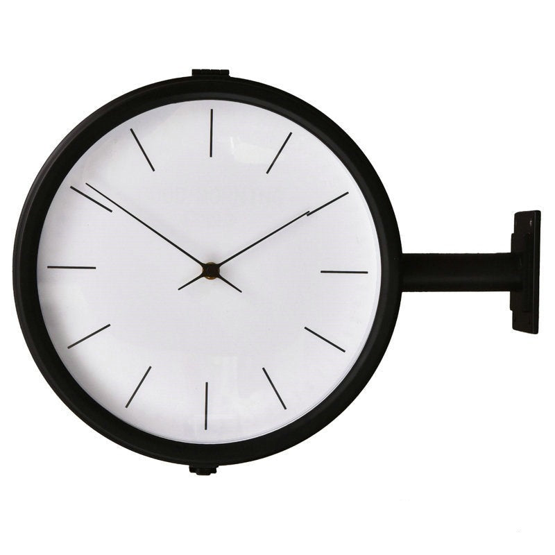 Loforay™ Double Sided Antique Art Deco Silent Wall Clock