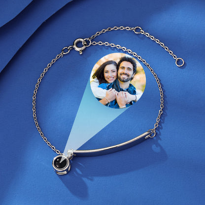 Photo Projection Nameplate Bracelet