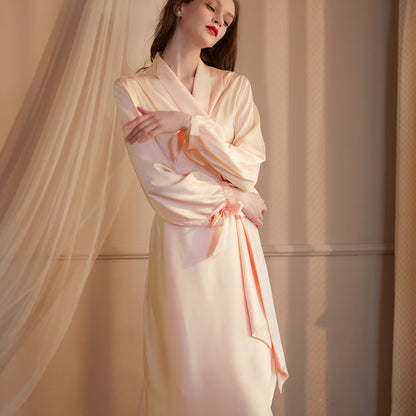 Bridal Wedding Satin Nightdress and Robe