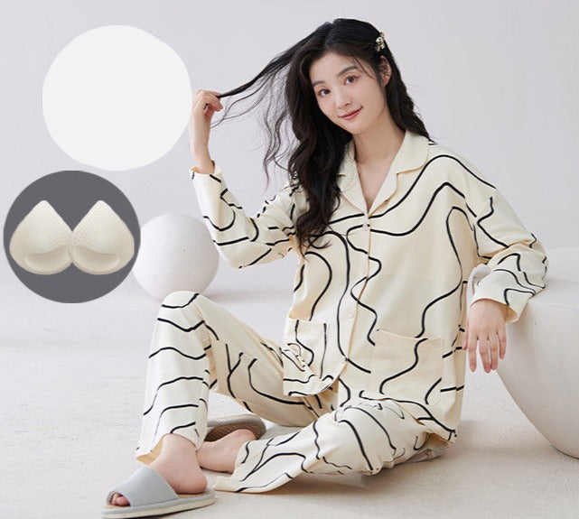 Comfy Loungwear and PJs Set for Women 100% Cotton