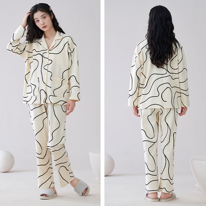 Comfy Loungwear and PJs Set for Women 100% Cotton