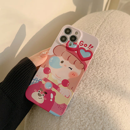Cute Fashionable Protective Cover for iPhone