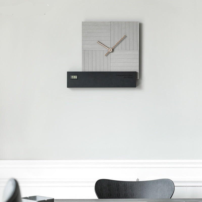 Nordic Minimalist Wall Clock for Home Office