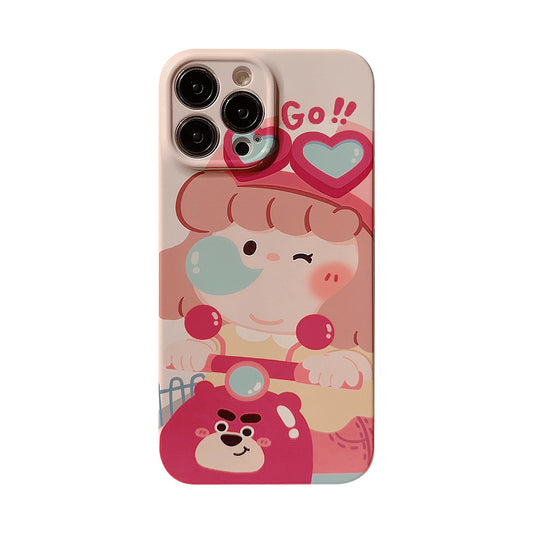 Cute Fashionable Protective Cover for iPhone 11 to 14 Plus Loforay.com