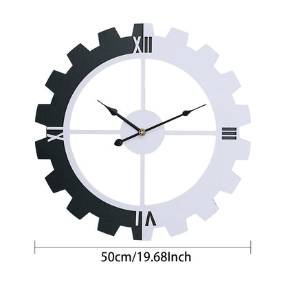 Minimalist Large Wall Clock for Livingroom 20 Inches