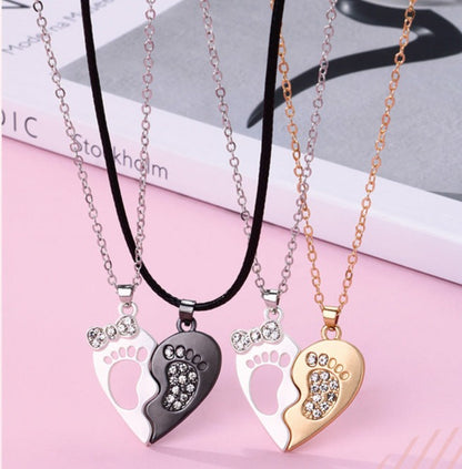 Half Heart Friendship Necklaces Gift Set for 2