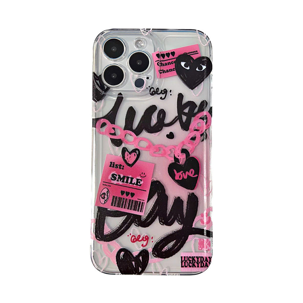 Adorable Graffiti Soft Cover for iPhone
