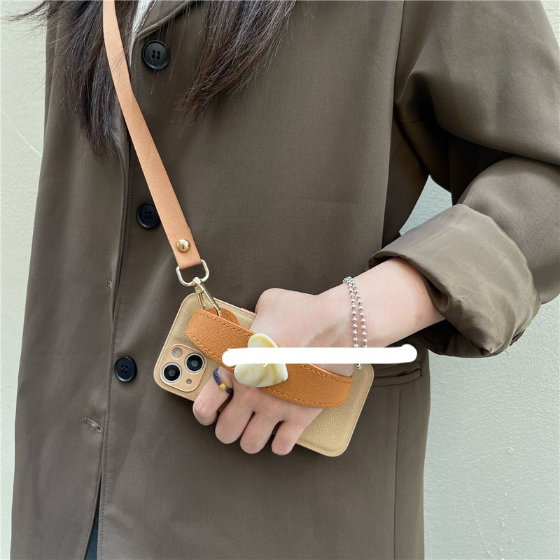 Protective iPhone Cover with Crossbody Strap