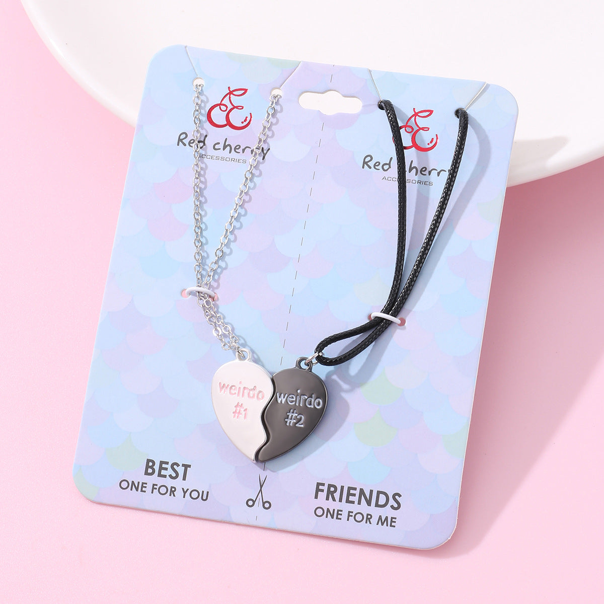 Magnetic Hearts Weirdo Necklaces Gift for Couples