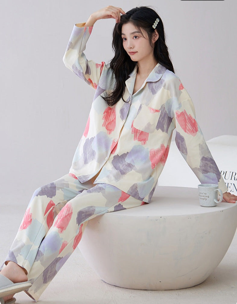 Soft Loungewear Pajamas Set for Women 100% Flannel