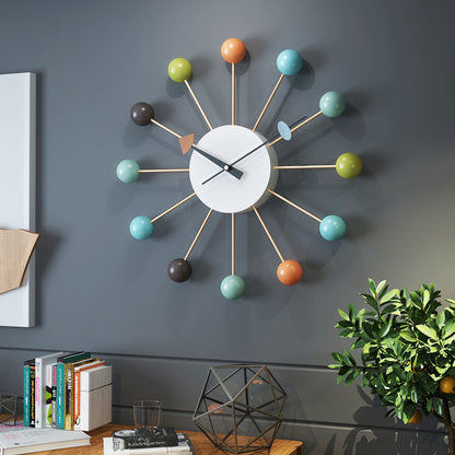 Decorative Large Silent Wall Clock for Living Room 21 Inches