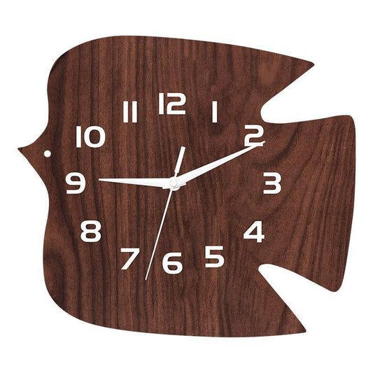 Bird Shaped Wall Décor Silent Clock