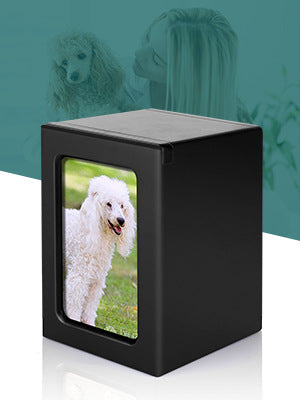 Pet Memorial Gift Dog Loss Gift Custom Photo Urn Cremation