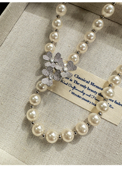 Y-Shaped Pearl Necklace for Women