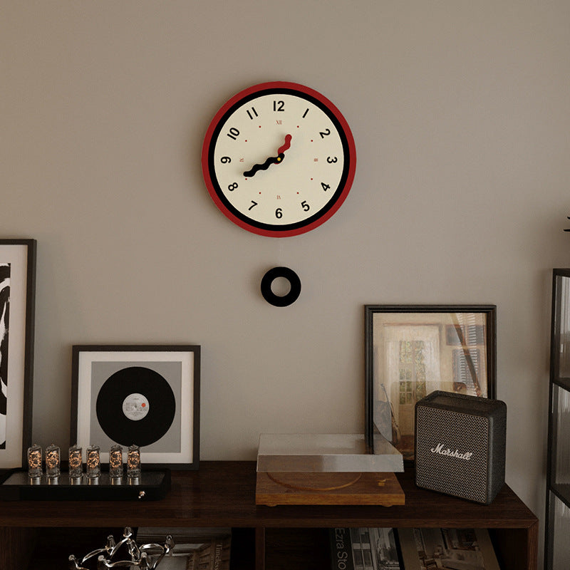 Nordic Style Pendulum Analog Wall Clock