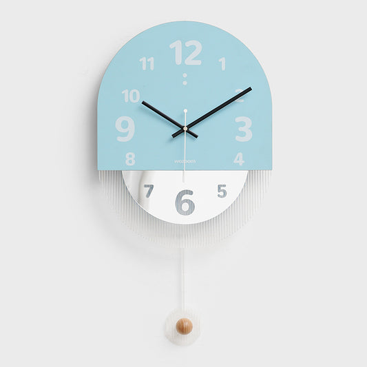 Modern Creative Round Wall Décor Silent Clock