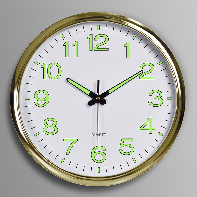 Luminous Classroom Silent Wall Clock 12 Inches