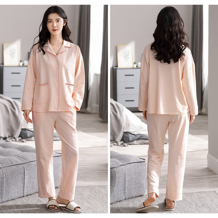 Classic Long Pajamas PJs for Women 100% Cotton