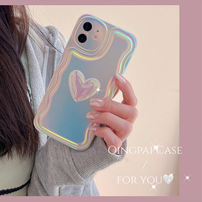 Adorable Heart Protective Cover for iPhone