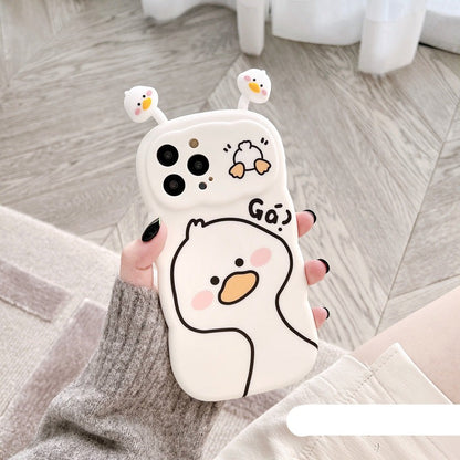 Cute Ducklings Protective Cover for iPhone