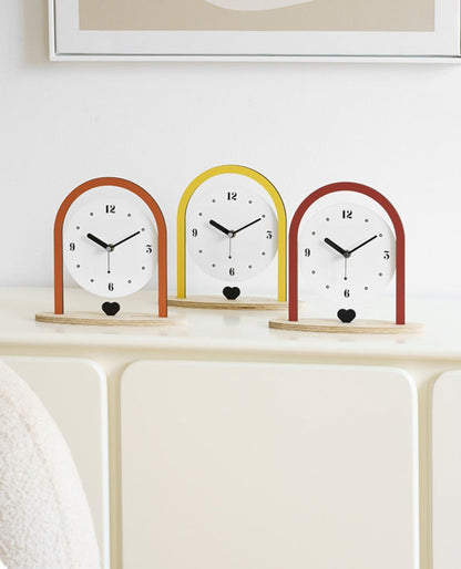 Modern Decorative Desktop Clock for Living Room