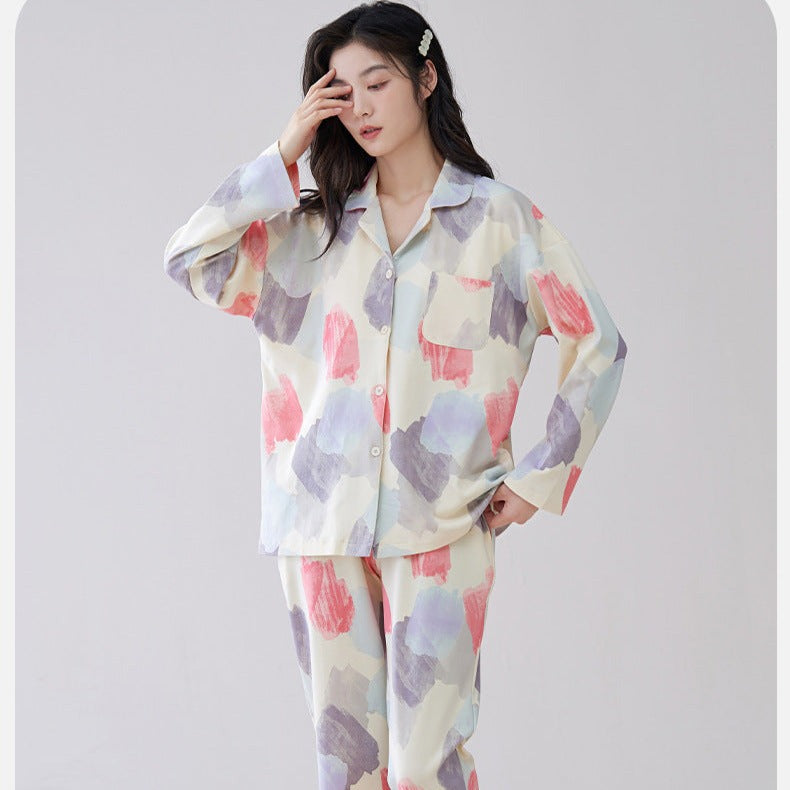 Soft Loungewear Pajamas Set for Women 100% Flannel