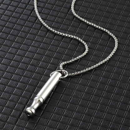 Custom Engraved Breathing Necklace for Anxiety