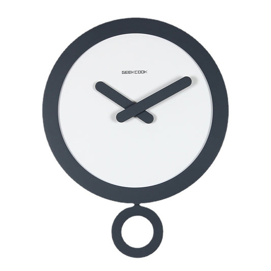 Modern Minimalist Pendulum Analog Clock