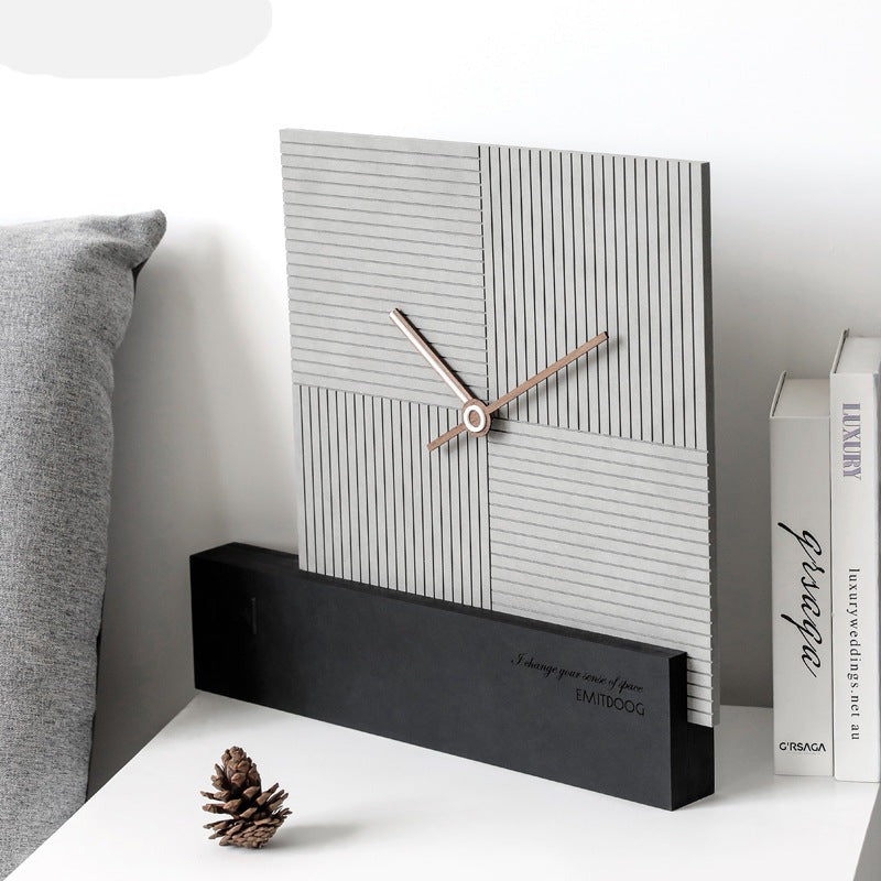 Nordic Minimalist Wall Clock for Home Office