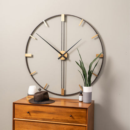 Modern Big Size Wall Clock for Livingroom 24 Inches