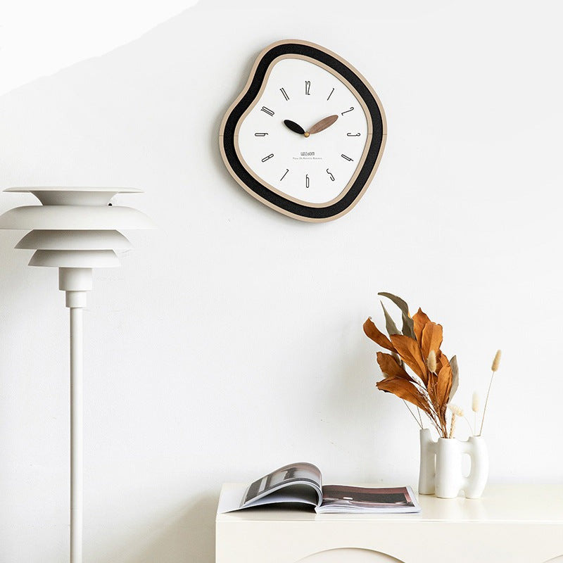 Modern Irregular Wall Clock for Living Room