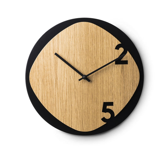 Minimalist Spanish Style Wooden Wall Clock