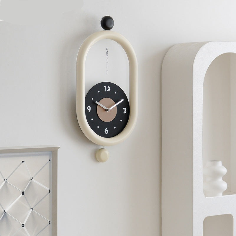 3D Long Pendulum Clock for Living Room