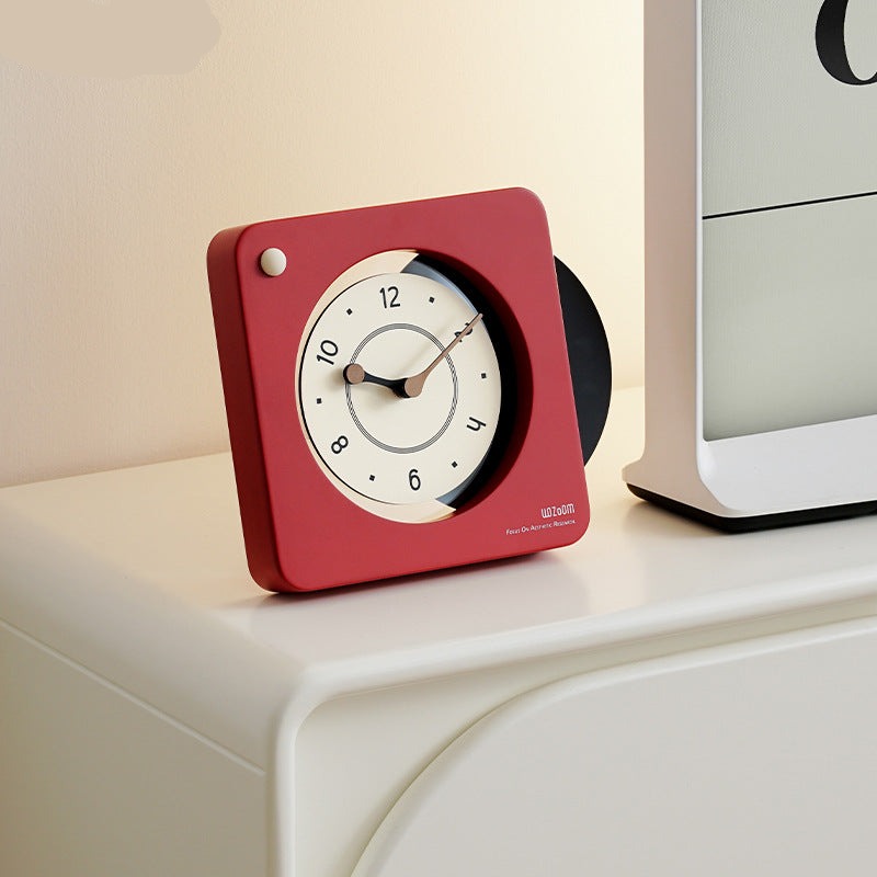 Creative Modern Table Clock for Living Room Non-ticking – Loforay