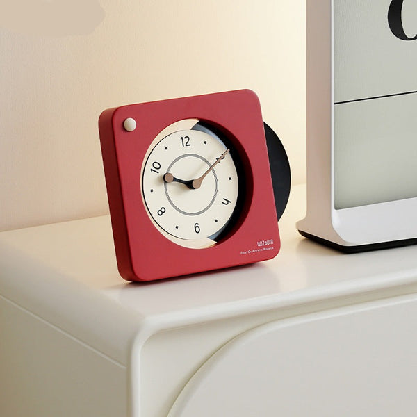 Creative Modern Table Clock for Living Room Non-ticking – Loforay