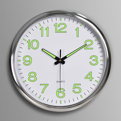 Luminous Classroom Silent Wall Clock 12 Inches