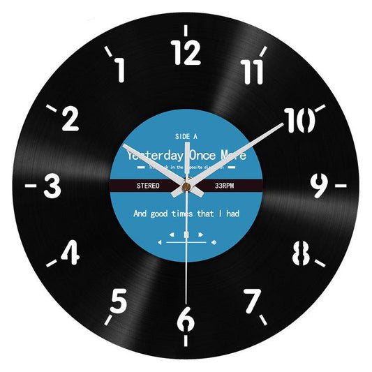 Creative Reverse Analog Silent Wall Clock