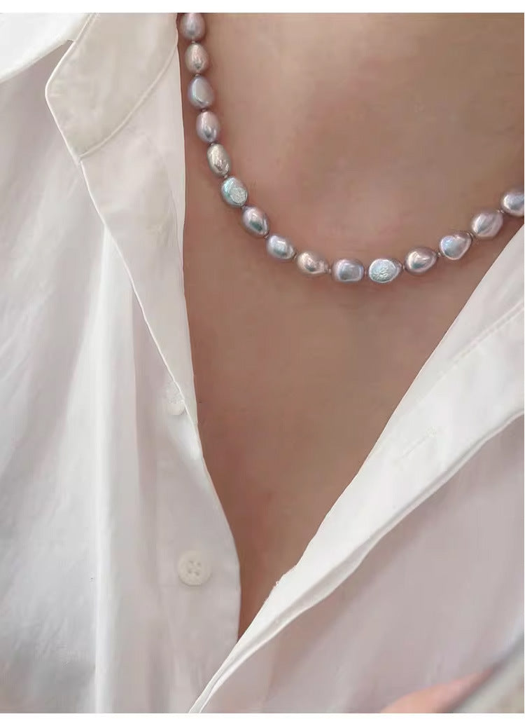 Freshwater Pearl Baroque Choker Necklace