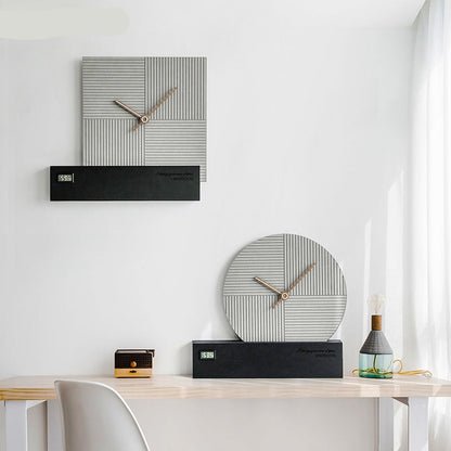 Nordic Minimalist Wall Clock for Home Office