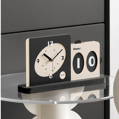 Cute Decorative Table Clock for TV Lounge