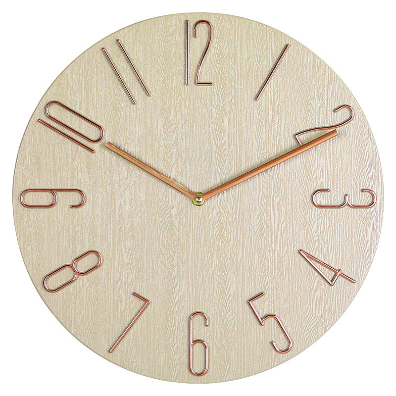 Simple Minimalistic Wall Decoration Clock Loforay.com