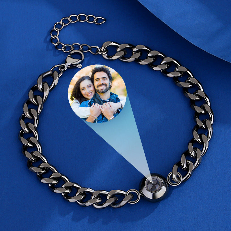 Custom Photo Projection Bracelet Jewelry