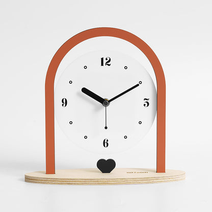 Modern Decorative Desktop Clock for Living Room